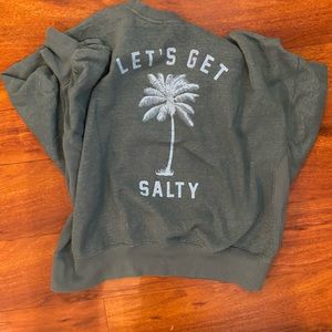 Salty blonde X Billabong sweatshirt